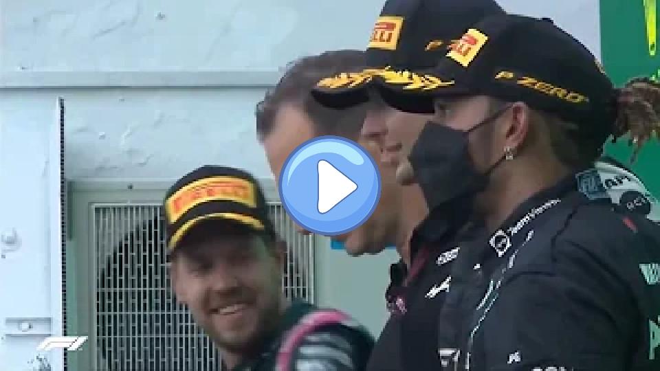 Play video: Lewis Hamilton Almost Fainting on Podium in Return! #F1 Video thumb: Lewis Hamilton Almost Fainting on Podium in Return! #F1