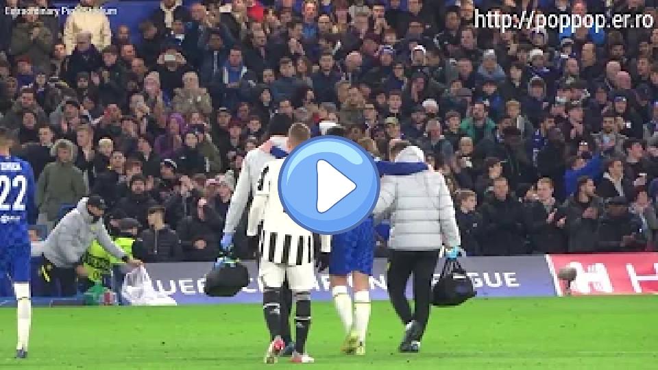 Play video: Ben Chilwell Injury on November 23, 2021, during the Champions League match between Chelsea and Juventus Video thumb: Ben Chilwell Injury on November 23, 2021, during the Champions League match between Chelsea and Juventus