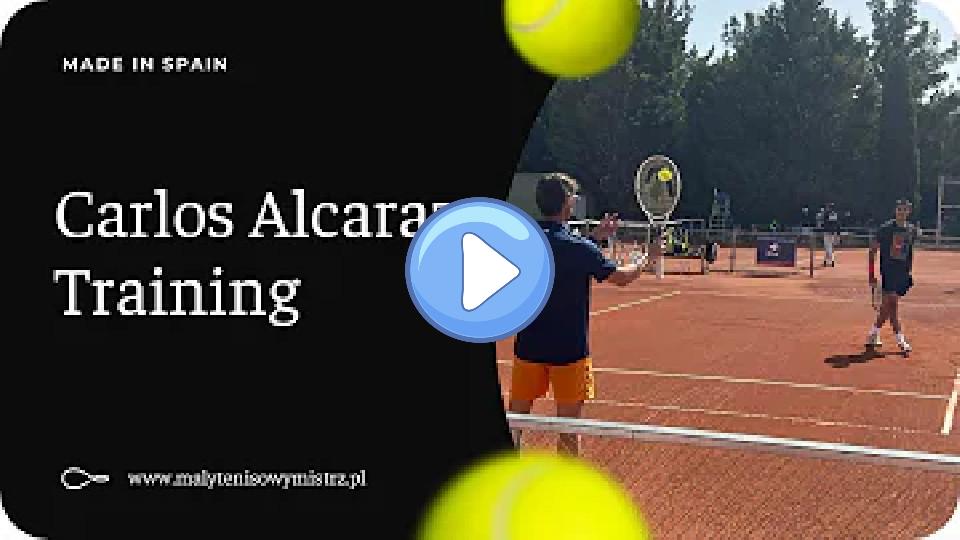 Play video: Carlos Alcaraz - Intense Physical and Tennis Training with Juan Carlos Ferrero Video thumb: Carlos Alcaraz - Intense Physical and Tennis Training with Juan Carlos Ferrero