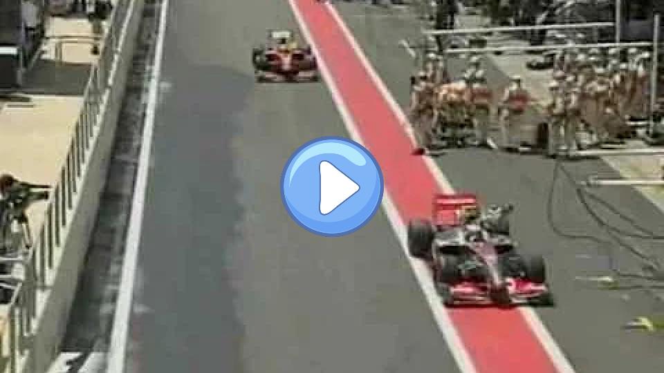 Play video: Kimi Räikkönen burning incident in the pit (with Heikki Kovalainen) - F1 Brazilian GP 2009 Video thumb: Kimi Räikkönen burning incident in the pit (with Heikki Kovalainen) - F1 Brazilian GP 2009
