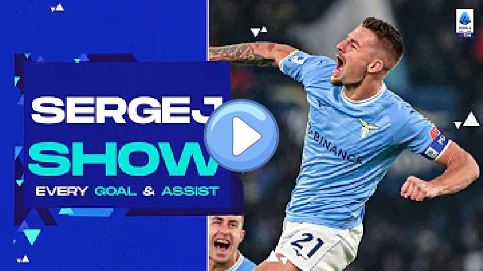 Video thumb: Sergej Milinković-Savić Show | Every Goal & Assist | Serie A 2022/23