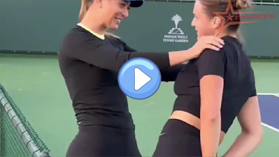 Play video: Dramatic Scene | Epic Clash of Friends: Sabalenka Triumphs After Badosa Is Forced to Retire in Stuttgart Video thumb: Dramatic Scene | Epic Clash of Friends: Sabalenka Triumphs After Badosa Is Forced to Retire in Stuttgart