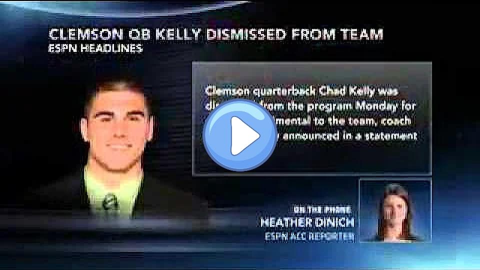 Play video: Clemson Dismisses QB Kelly Bryant Video thumb: Clemson Dismisses QB Kelly Bryant