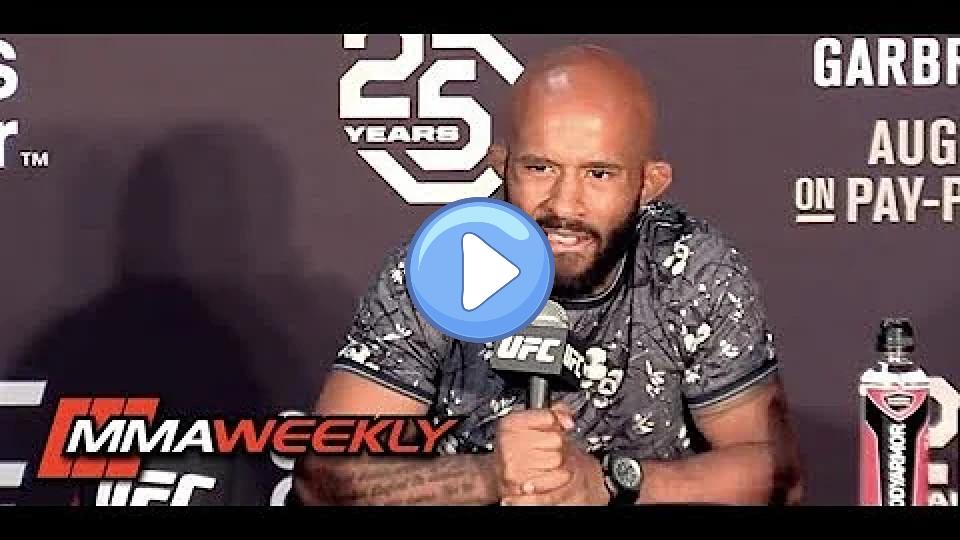 Play video: Demetrious Johnson More Upset About Injuries Than Loss (UFC 227 Post) Video thumb: Demetrious Johnson More Upset About Injuries Than Loss (UFC 227 Post)