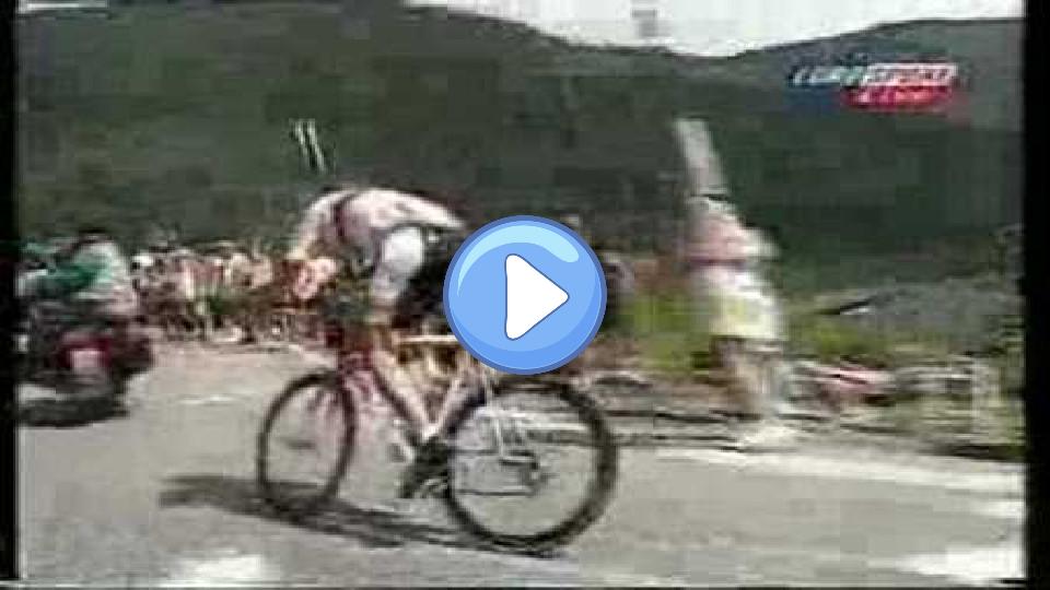 Play video: Jan Ullrich storming through Andorra Video thumb: Jan Ullrich storming through Andorra