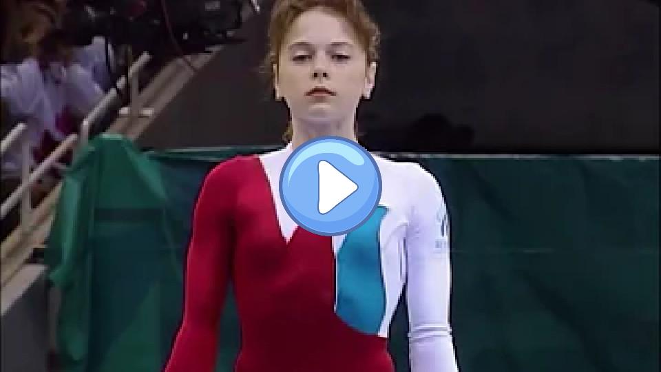 Play video: Dina Kochetkova (RUS) Floor Exercise Team Optionals 1996 Atlanta Olympic Games Video thumb: Dina Kochetkova (RUS) Floor Exercise Team Optionals 1996 Atlanta Olympic Games