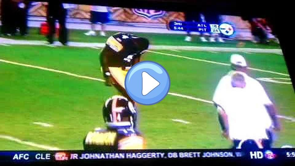 Play video: Leftwich breaking his arm in half. Video thumb: Leftwich breaking his arm in half.