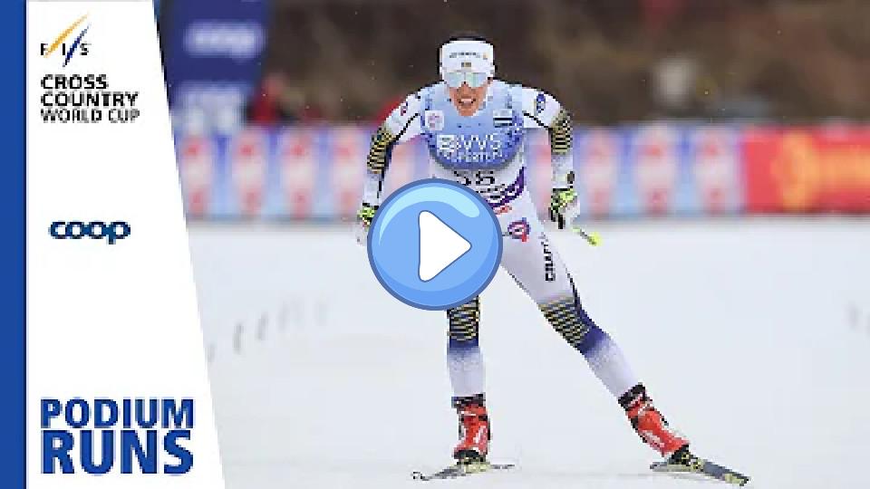 Play video: Charlotte Kalla | Women's 10 km | Lillehammer | 3rd Place | FIS Cross-Country Video thumb: Charlotte Kalla | Women's 10 km | Lillehammer | 3rd Place | FIS Cross-Country