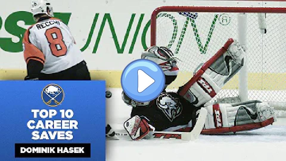 Play video: Dominik Hasek's Top 10 Career Saves Video thumb: Dominik Hasek's Top 10 Career Saves