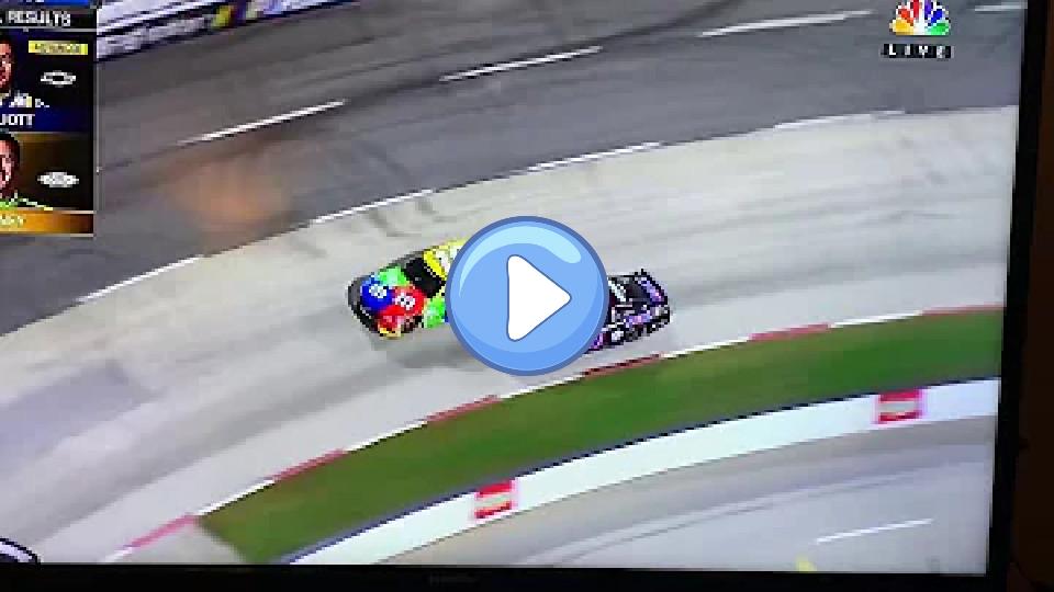 Play video: Kevin Harvick's Desperate Move - WRECKS Kyle Busch at Martinsville Video thumb: Kevin Harvick's Desperate Move - WRECKS Kyle Busch at Martinsville