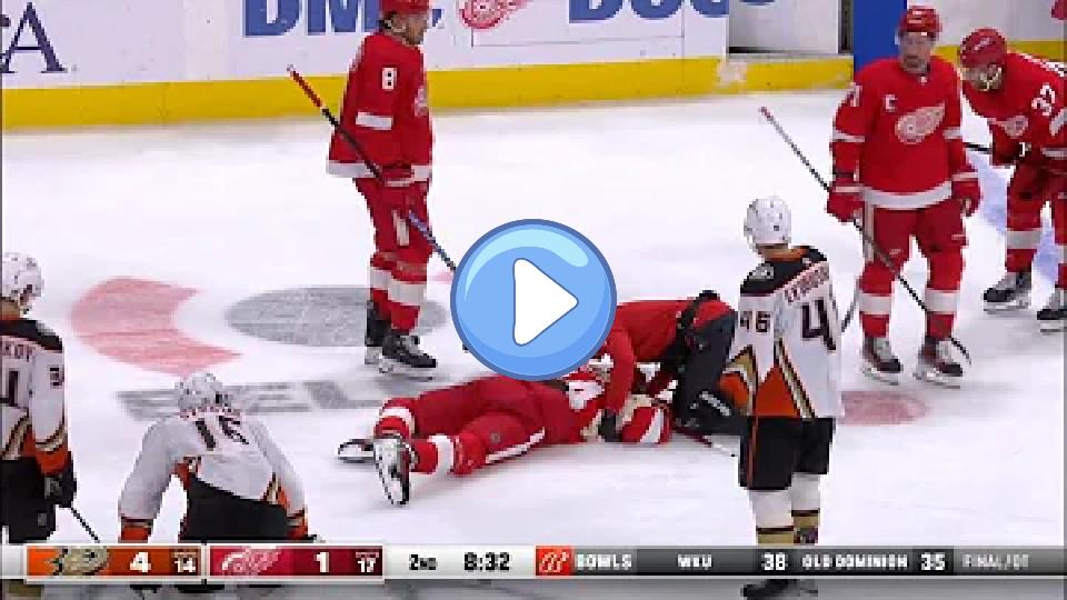 Play video: Radko Gudas open-ice hit on Klim Kostin Video thumb: Radko Gudas open-ice hit on Klim Kostin