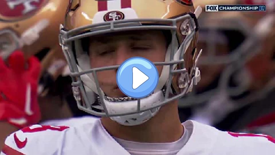 Play video: Brock Purdy gets injured, and Josh Johnson enters the game. Video thumb: Brock Purdy gets injured, and Josh Johnson enters the game.