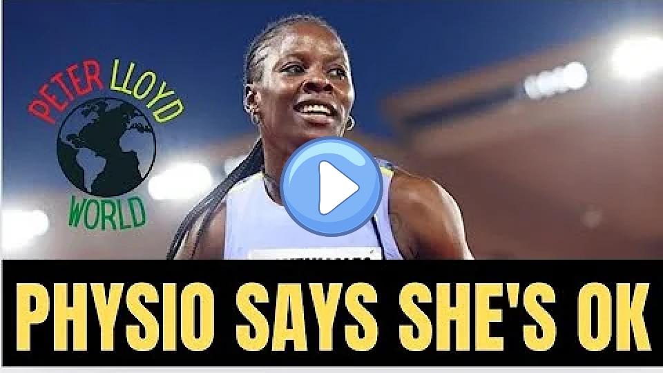 Play video: Shericka Jackson's physio gives the green light. Shelly-Ann Fraser-Pryce preps for Paris! Video thumb: Shericka Jackson's physio gives the green light. Shelly-Ann Fraser-Pryce preps for Paris!