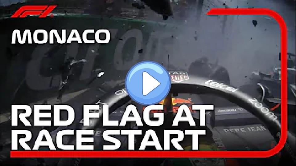 Play video: Huge Crash at the Race Start | 2024 Monaco Grand Prix Video thumb: Huge Crash at the Race Start | 2024 Monaco Grand Prix