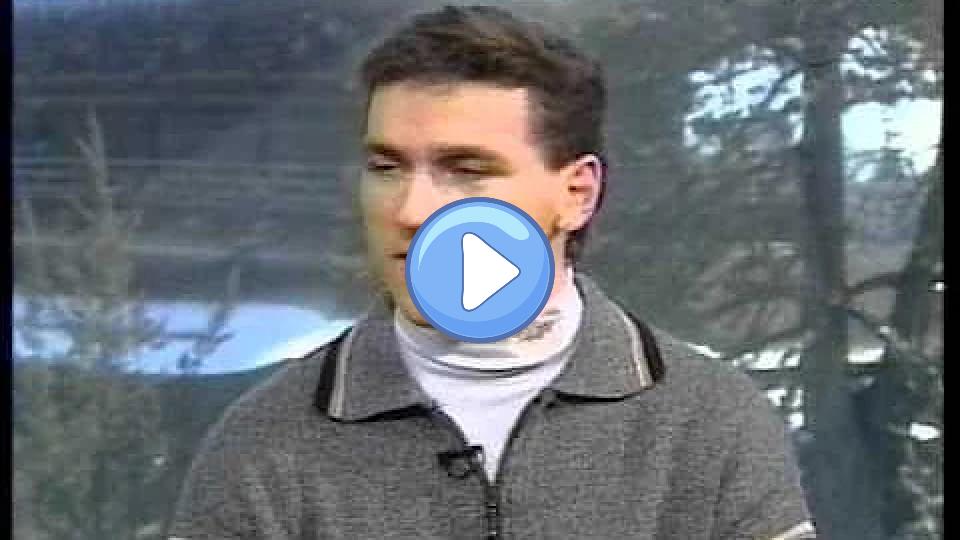 Play video: Post-Men's Event Interview with Elvis Stojko (CAN) - 1998 Nagano, Figure Skating. Video thumb: Post-Men's Event Interview with Elvis Stojko (CAN) - 1998 Nagano, Figure Skating.