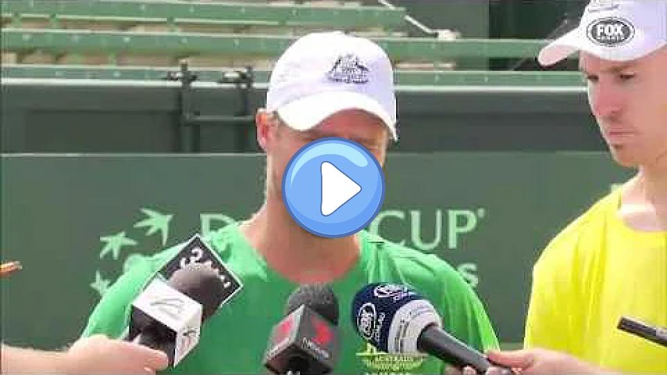 Play video: Lleyton Hewitt supports injured duo Kyrgios and Tomic Video thumb: Lleyton Hewitt supports injured duo Kyrgios and Tomic