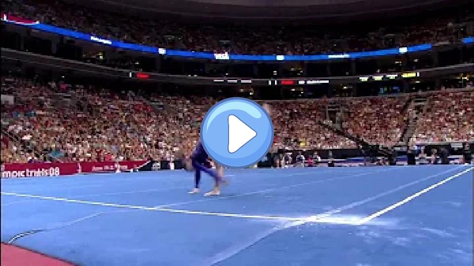 Play video: Chellsie Memmel - Floor Exercise - 2008 Olympic Trials - Day 2 Video thumb: Chellsie Memmel - Floor Exercise - 2008 Olympic Trials - Day 2