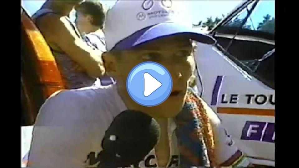 Play video: 1994 Tour de France Stage 9 Time Trial - Indurain Overtakes Armstrong Video thumb: 1994 Tour de France Stage 9 Time Trial - Indurain Overtakes Armstrong