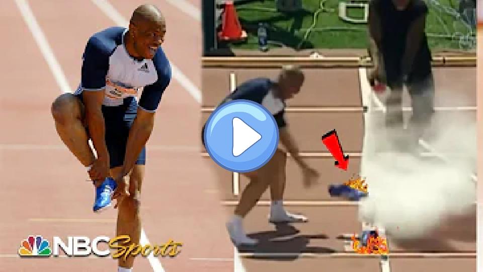 Play video: Unbelievable: Athlete's Shoes Catch Fire After Running a Super Fast 100m Video thumb: Unbelievable: Athlete's Shoes Catch Fire After Running a Super Fast 100m
