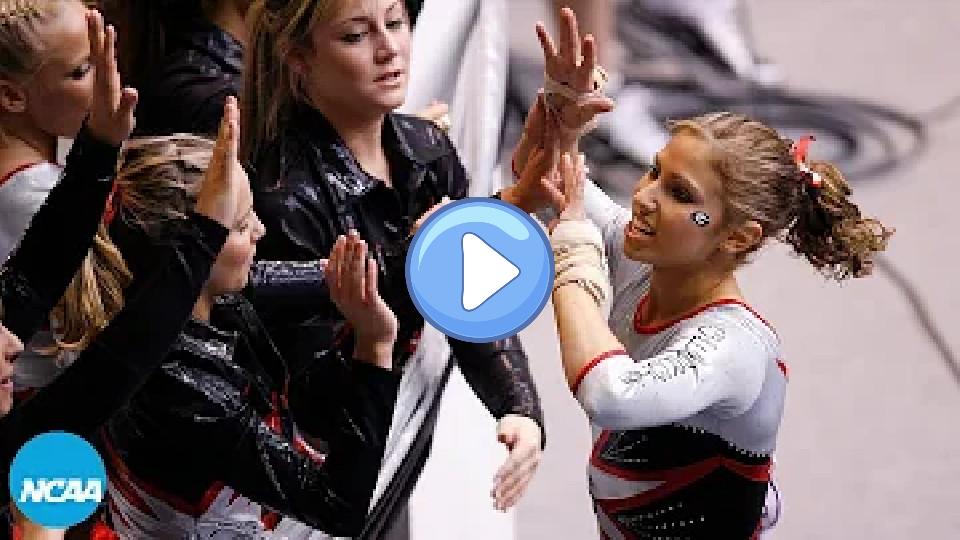 Play video: Courtney Kupets' bars — 2006 NCAA Gymnastics Championship Video thumb: Courtney Kupets' bars — 2006 NCAA Gymnastics Championship