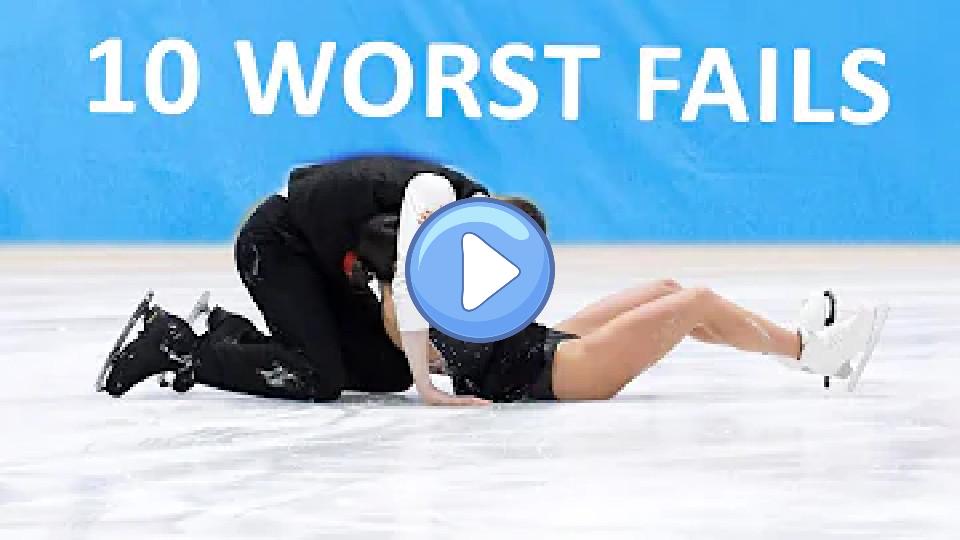 Play video: 10 Unusual Figure Skating Falls Video thumb: 10 Unusual Figure Skating Falls