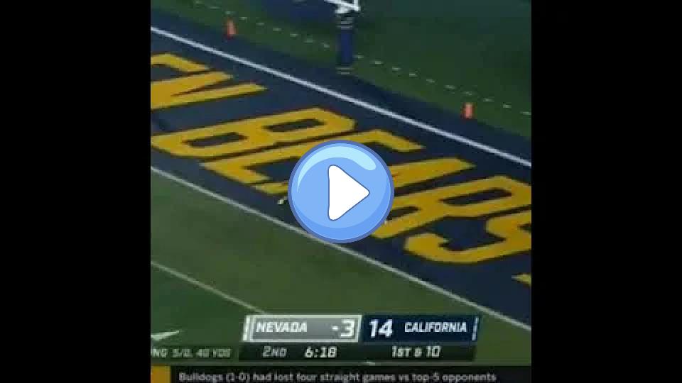 Play video: Carson Strong can throw in the Nevada vs. California game. Video thumb: Carson Strong can throw in the Nevada vs. California game.