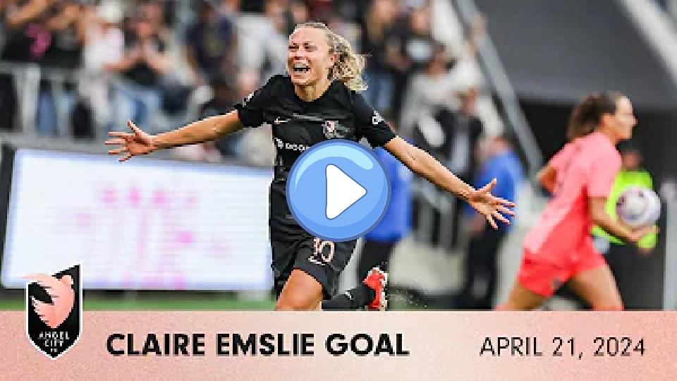 Play video: Angel City FC | Claire Emslie Goal Video thumb: Angel City FC | Claire Emslie Goal