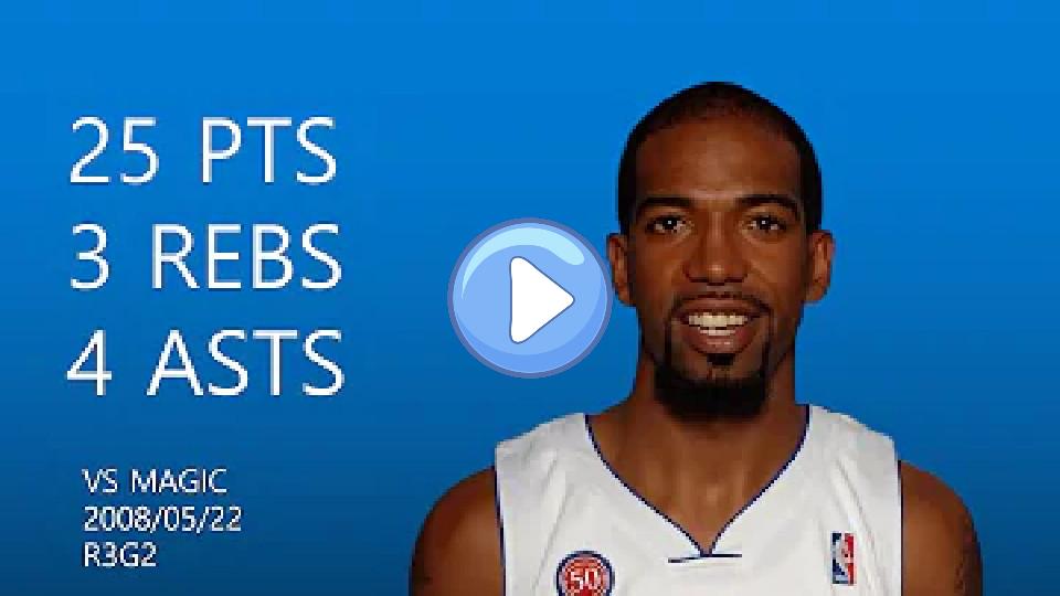 Play video: Richard Hamilton | 25 pts, 3 rebs, 4 asts, 2 stls, 2 blks | May 22, 2008 | vs BOS, R3 G2 Video thumb: Richard Hamilton | 25 pts, 3 rebs, 4 asts, 2 stls, 2 blks | May 22, 2008 | vs BOS, R3 G2
