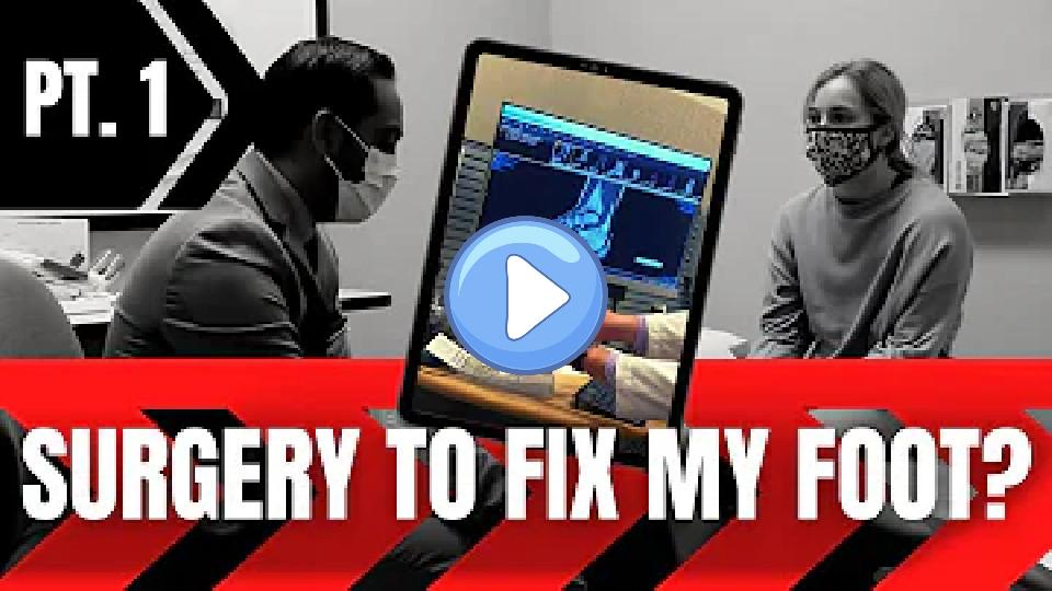 Play video: Surgery to Fix My Foot?! Video thumb: Surgery to Fix My Foot?!
