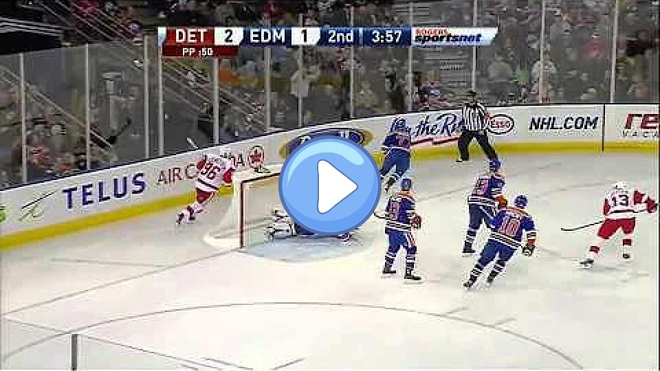 Play video: Nikolai Khabibulin's desperate save on November 5, 2010 Video thumb: Nikolai Khabibulin's desperate save on November 5, 2010