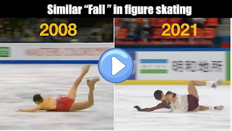 Play video: Rare fall on ice before figure skating jumps take off! Anna Shcherbakova 2021 vs. Mao Asada 2008 Video thumb: Rare fall on ice before figure skating jumps take off! Anna Shcherbakova 2021 vs. Mao Asada 2008