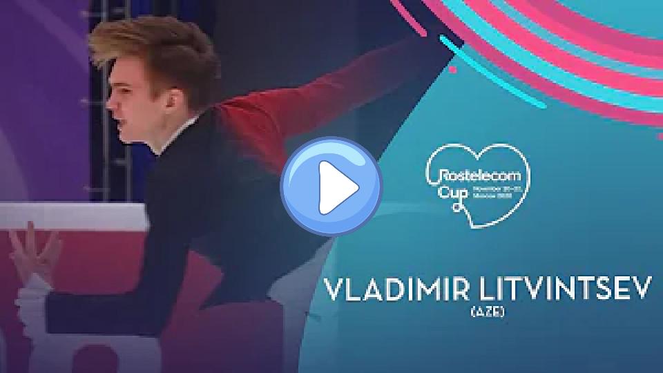 Play video: Vladimir Litvintsev (AZE) | Men's Short Program | Rostelecom Cup 2020 | #GPFigure Video thumb: Vladimir Litvintsev (AZE) | Men's Short Program | Rostelecom Cup 2020 | #GPFigure