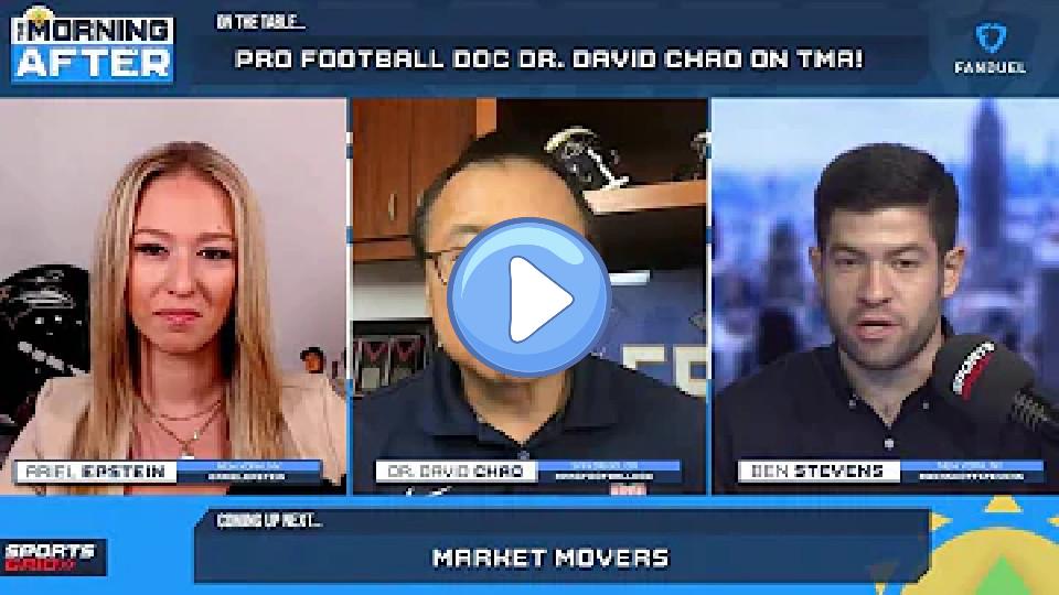 Play video: Dr. Chao Injury Update: Colts QB Sam Ehlinger Sprains ACL | The Morning After Video thumb: Dr. Chao Injury Update: Colts QB Sam Ehlinger Sprains ACL | The Morning After