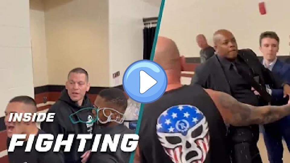 Video thumb: New Footage Leaks of Altercation Between Nate Diaz, the Nick Diaz Army, and Jake Paul's Security Team