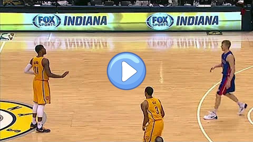 Play video: Remember how good Paul George was in Indiana. Video thumb: Remember how good Paul George was in Indiana.