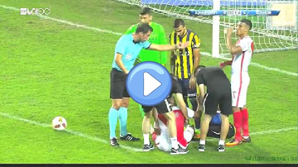 Play video: Falcao's injury during the Monaco vs. Fenerbahce match Video thumb: Falcao's injury during the Monaco vs. Fenerbahce match