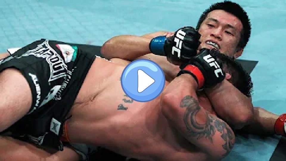 Video thumb: The Korean Zombie Secures First-Ever Twister Submission in UFC Debut.