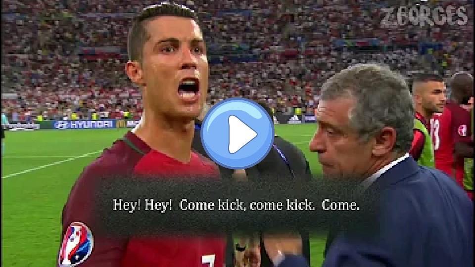 Play video: Ronaldo Motivates Moutinho to Take Penalty HD 720p (Portugal vs. Poland) Video thumb: Ronaldo Motivates Moutinho to Take Penalty HD 720p (Portugal vs. Poland)