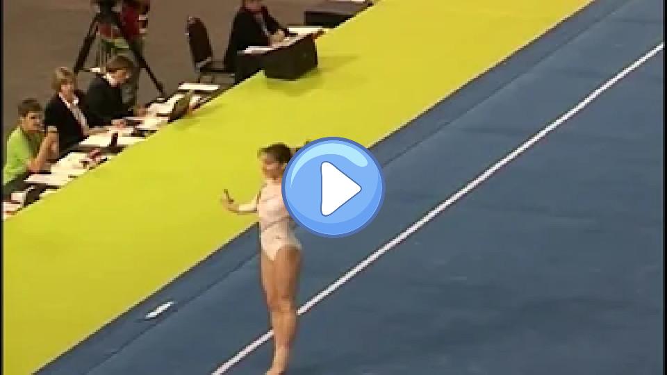 Video thumb: Florica Leonida (ROU) 2005 World Championships Qualification Floor Exercise