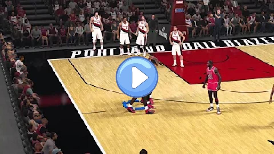 Play video: Al Jefferson swishes a 3-pointer and then fakes an injury. Video thumb: Al Jefferson swishes a 3-pointer and then fakes an injury.