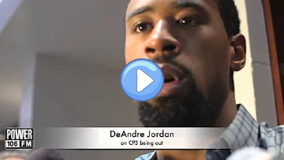 Play video: DeAndre Jordan on CP3's injury Video thumb: DeAndre Jordan on CP3's injury
