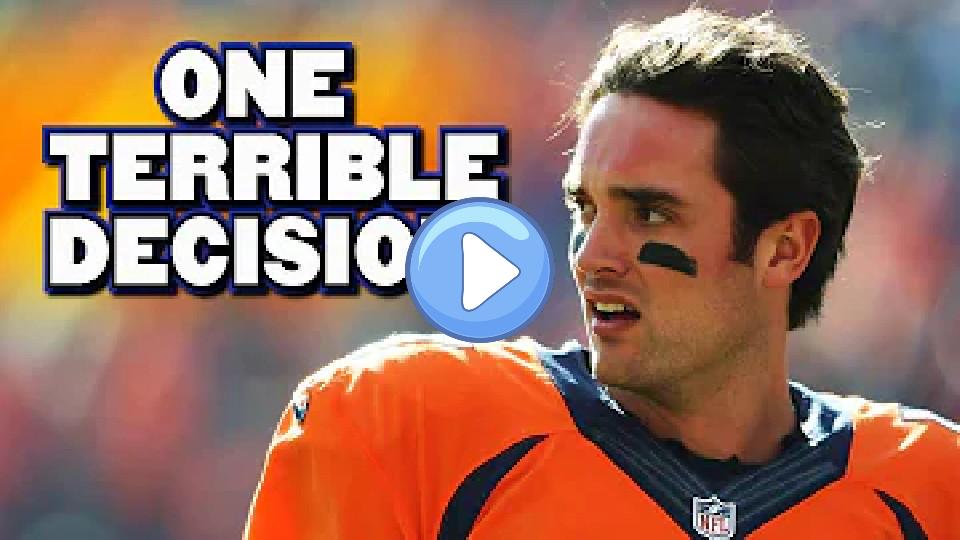 Play video: The Very Unfortunate Career of Brock Osweiler Video thumb: The Very Unfortunate Career of Brock Osweiler