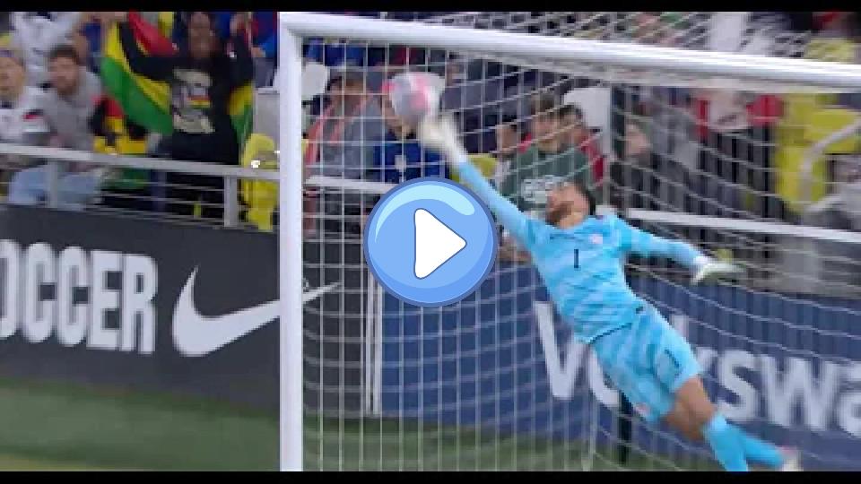 Play video: Matt Turner's diving save | USMNT vs. Ghana - October 17, 2023 Video thumb: Matt Turner's diving save | USMNT vs. Ghana - October 17, 2023
