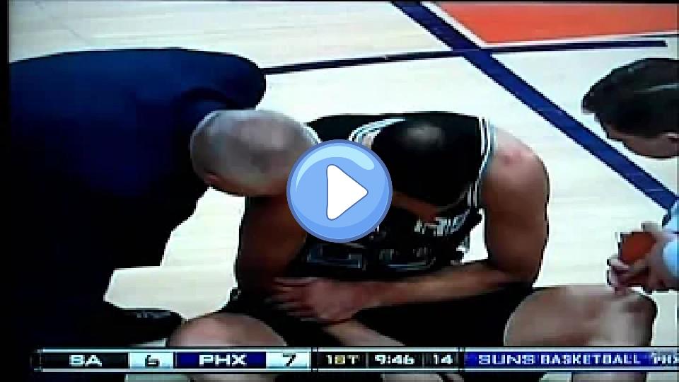 Play video: Manu Ginobili's Injury Video thumb: Manu Ginobili's Injury