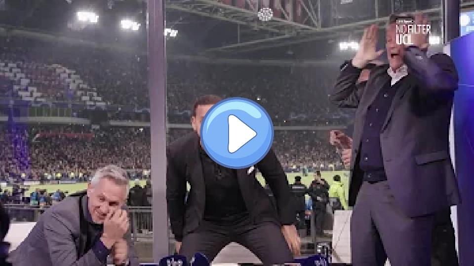 Video thumb: Ferdinand, Hoddle, and Lineker celebrate Spurs' victory!