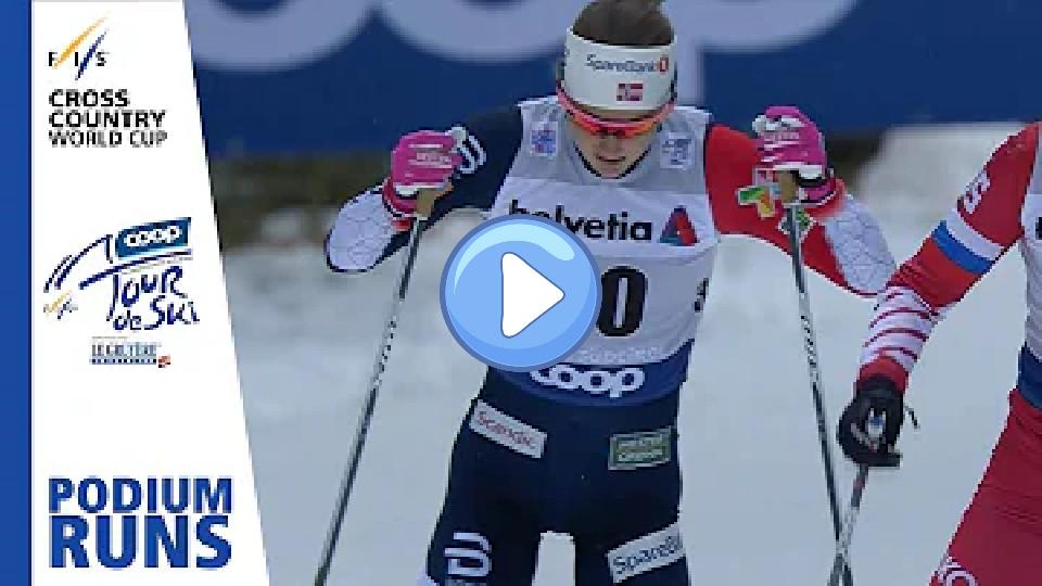 Play video: Ingvild Flugstad Oestberg | Women's 10 km | Toblach | 2nd place | FIS Cross-Country Video thumb: Ingvild Flugstad Oestberg | Women's 10 km | Toblach | 2nd place | FIS Cross-Country