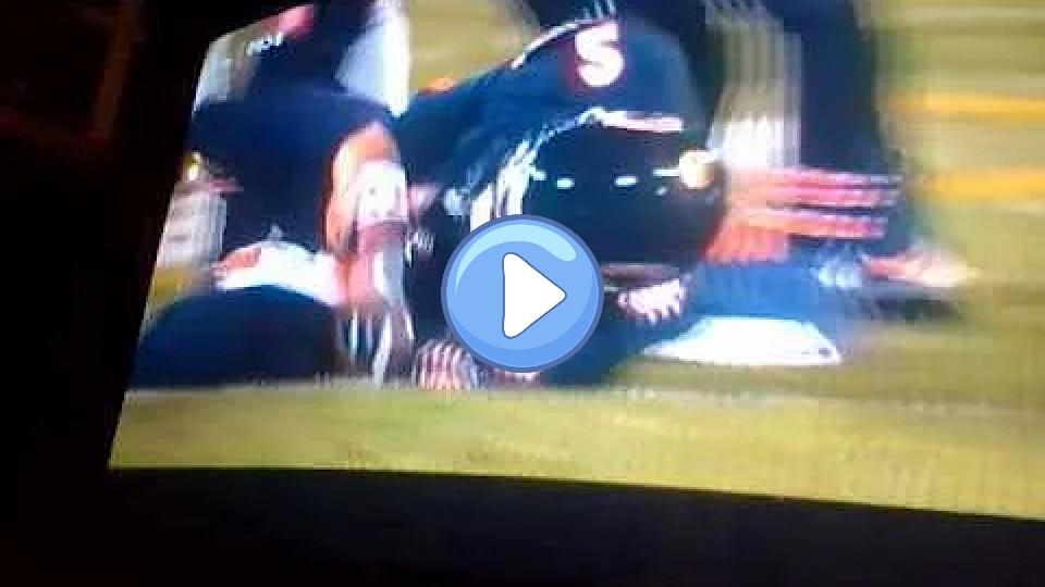 Play video: Full Video of Brian Hoyer Breaking His Arm! Video thumb: Full Video of Brian Hoyer Breaking His Arm!