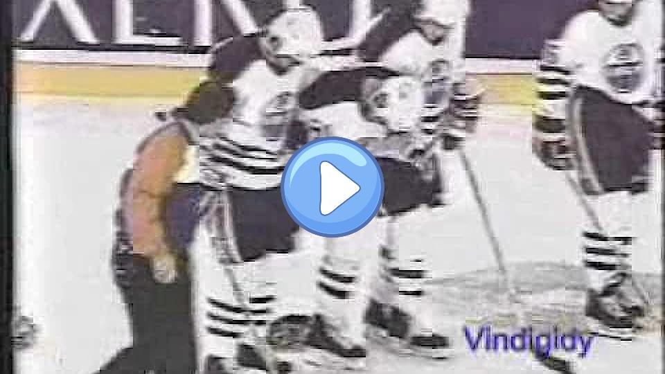 Play video: Messier injured 10/16/90 Video thumb: Messier injured 10/16/90
