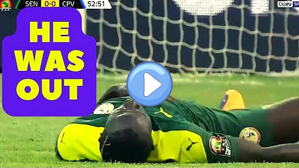 Play video: Sadio Mané Injury at AFCON Video thumb: Sadio Mané Injury at AFCON