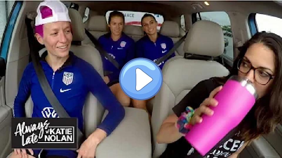 Video thumb: Alex Morgan, Megan Rapinoe, and Kelley O'Hara have a new soccer mom | Always Late with Katie Nolan